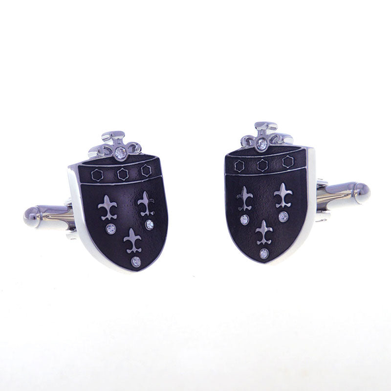 Enamel Dropping Glue Cufflinks