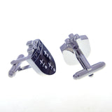 Enamel Dropping Glue Cufflinks