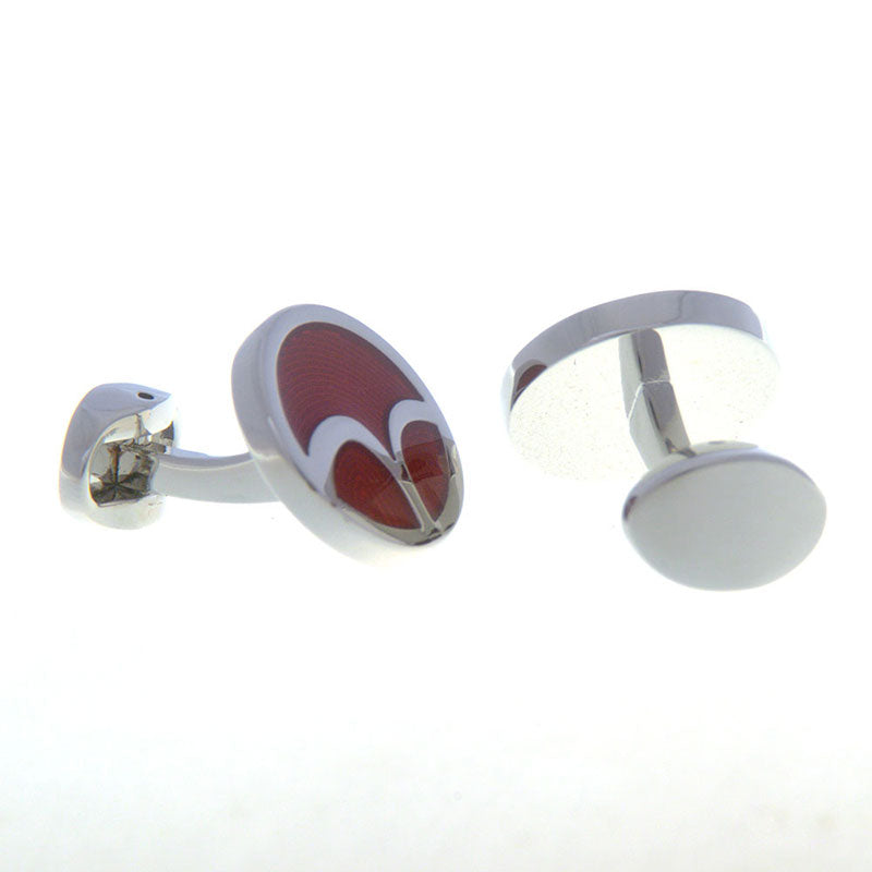Enamel Dropping Glue Cufflinks