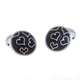 Enamel Dropping Glue Cufflinks