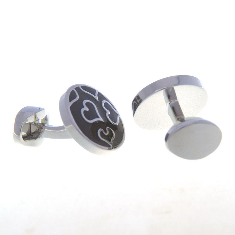 Enamel Dropping Glue Cufflinks