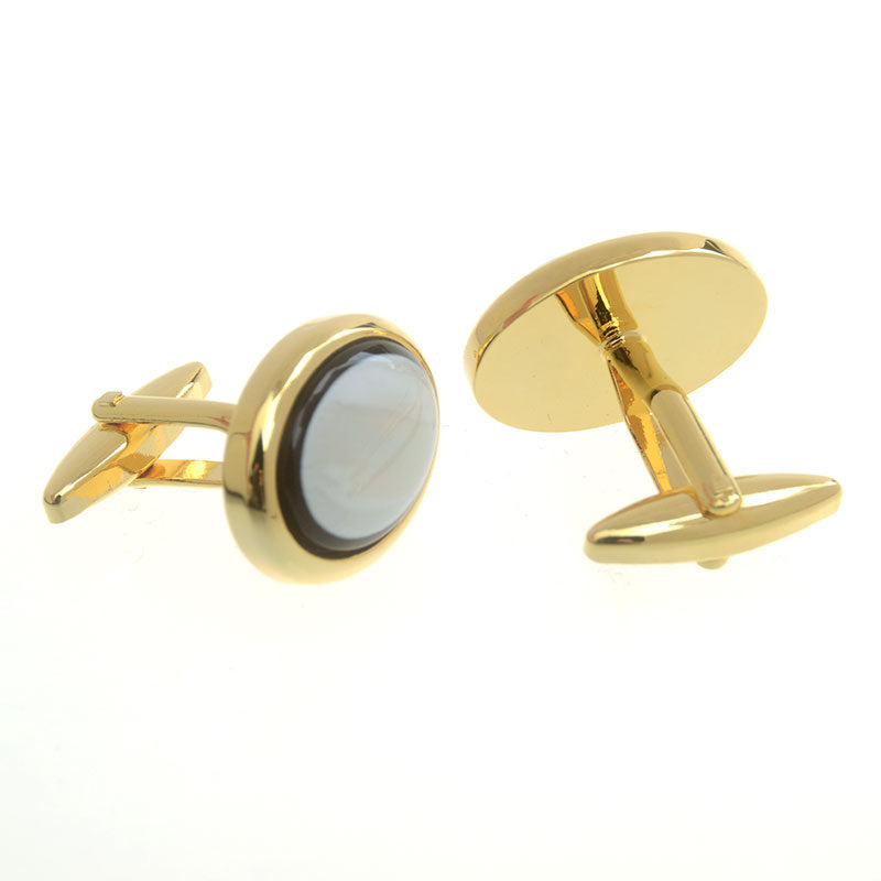 Cateye Glass Cufflinks