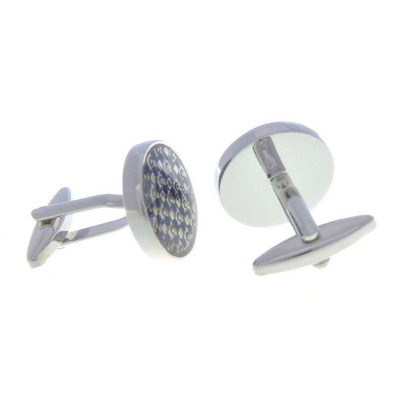 Enamel Dropping Glue Cufflinks