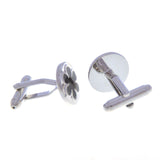 Enamel Dropping Glue Cufflinks