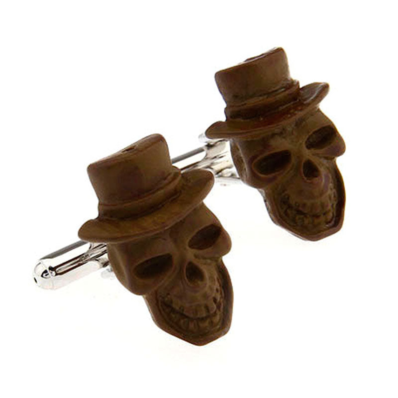 Interesting Skull Featured Cufflinks Cufflinks