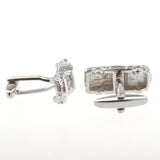 Car Logo Traffic Plain Colour Metal Cufflinks