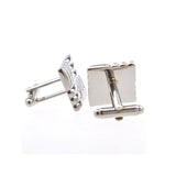 Plain Colour Metal Cufflinks