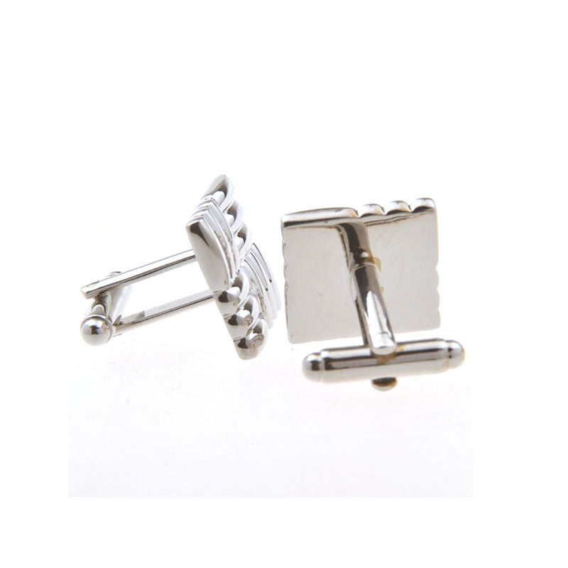 Plain Colour Metal Cufflinks