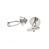 Crystal Zircon Cufflinks