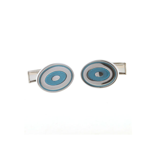 Enamel Dropping Glue Cufflinks