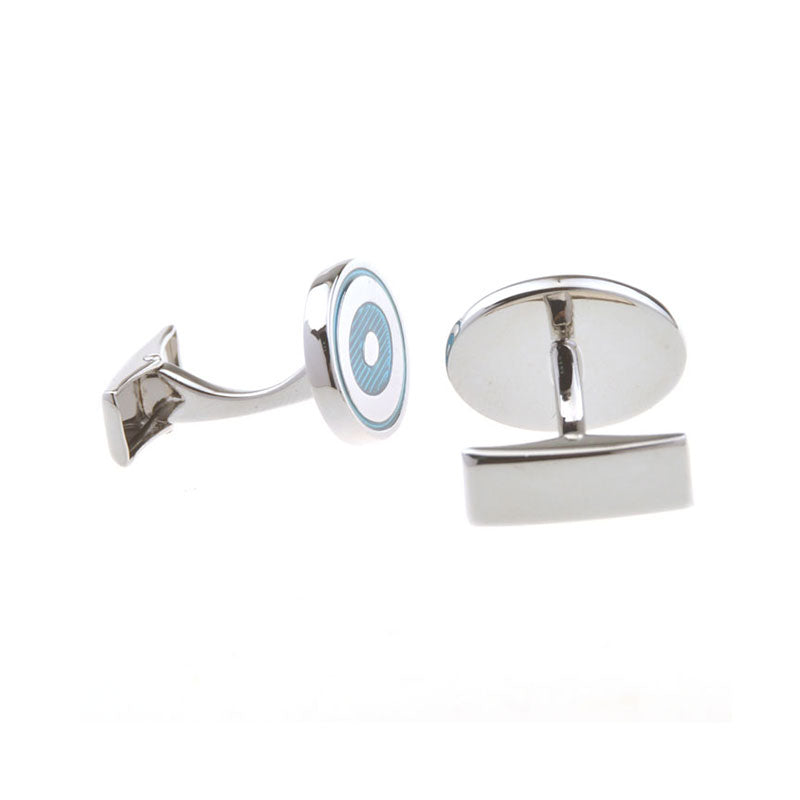 Enamel Dropping Glue Cufflinks
