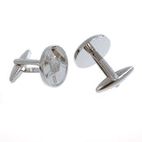 Car Logo Traffic Plain Colour Metal Cufflinks