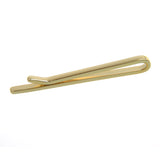 Plain Colour Metal Tie Bars