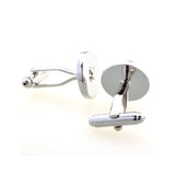 Plain Colour Metal Cufflinks