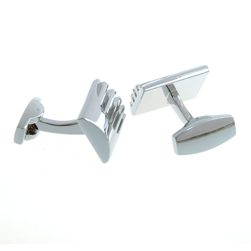 Plain Colour Metal Cufflinks