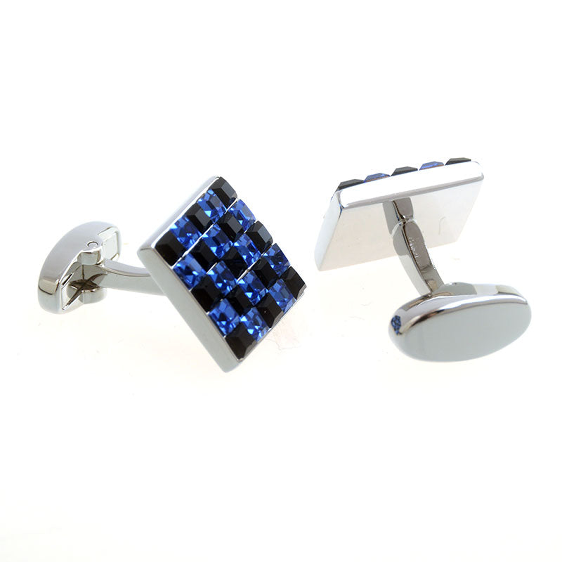 Crystal Zircon Cufflinks