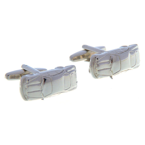 Car Logo Traffic Plain Colour Metal Cufflinks