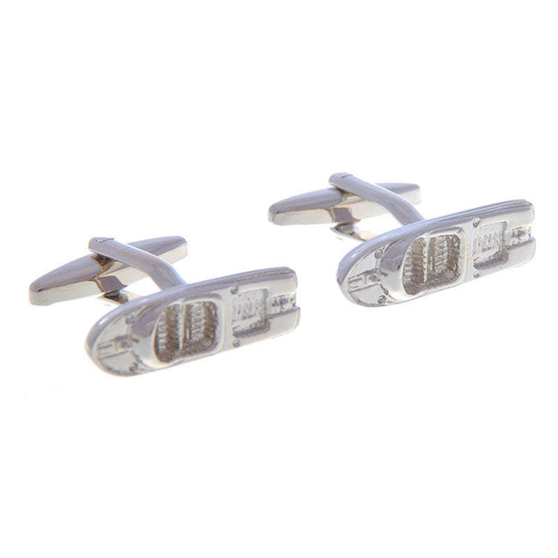 Car Logo Traffic Plain Colour Metal Cufflinks