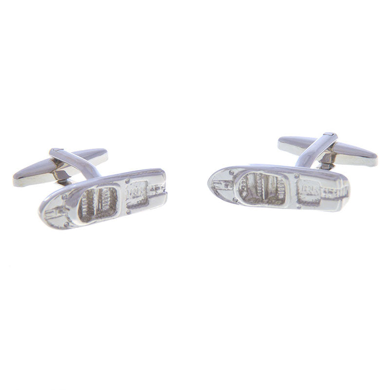 Car Logo Traffic Plain Colour Metal Cufflinks