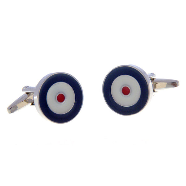 Enamel Dropping Glue Cufflinks