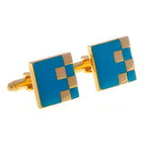 Enamel Dropping Glue Cufflinks