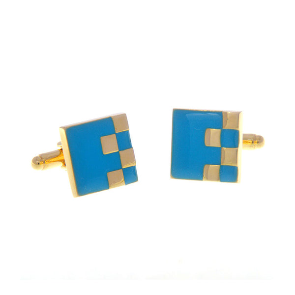 Enamel Dropping Glue Cufflinks