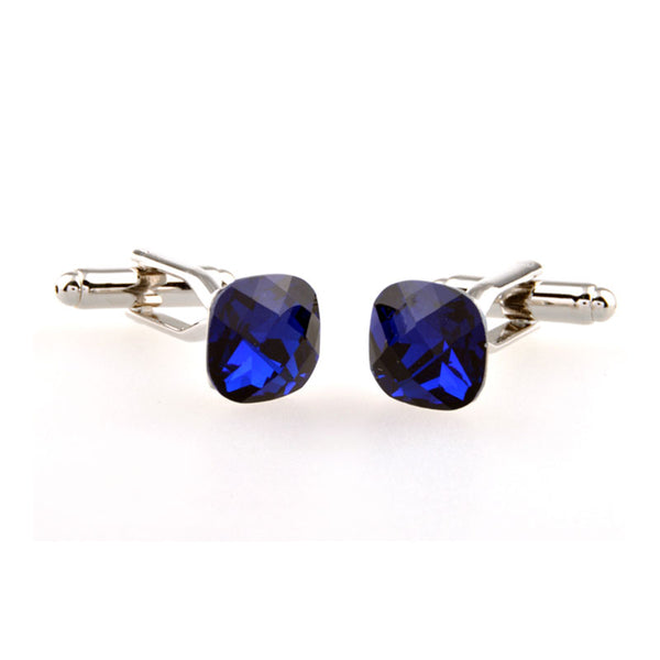 Crystal Zircon Cufflinks