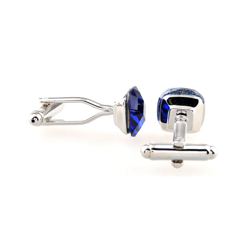 Crystal Zircon Cufflinks