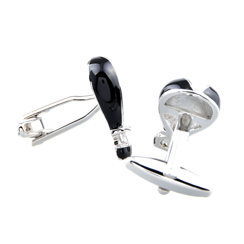 Cartoon Anime Enamel Dropping Glue Cufflinks