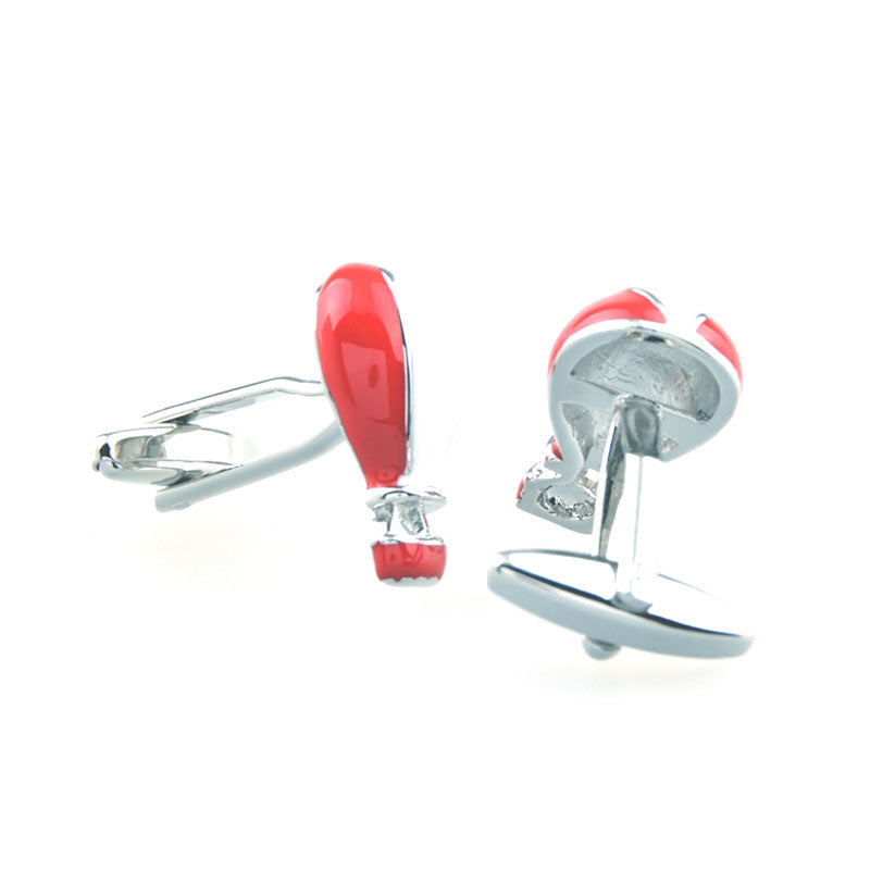 Cartoon Anime Enamel Dropping Glue Cufflinks