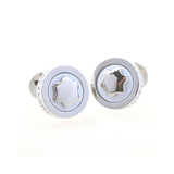 Enamel Dropping Glue Cufflinks