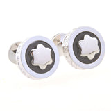 Enamel Dropping Glue Cufflinks