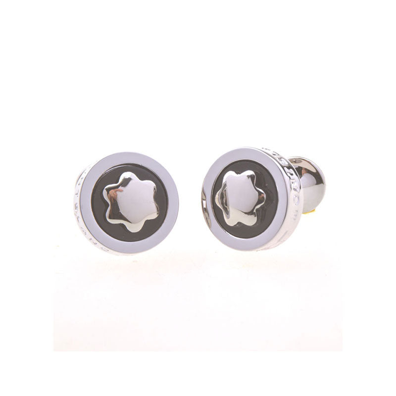 Enamel Dropping Glue Cufflinks