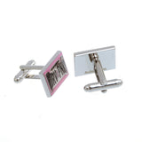 Enamel Dropping Glue Cufflinks