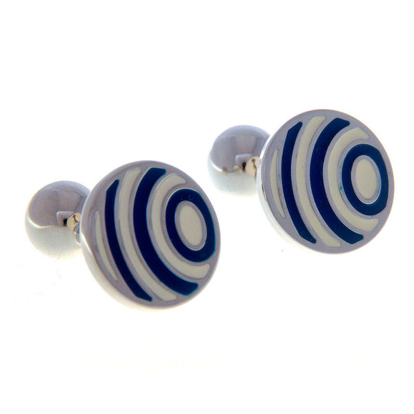 Enamel Dropping Glue Cufflinks