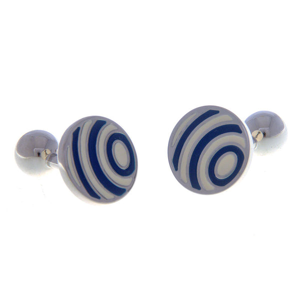 Enamel Dropping Glue Cufflinks