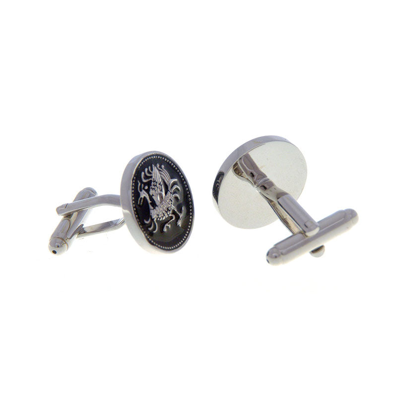Animals Plants Enamel Dropping Glue Cufflinks