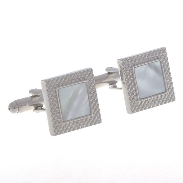 Crystal Zircon Cufflinks