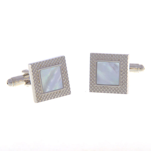 Crystal Zircon Cufflinks
