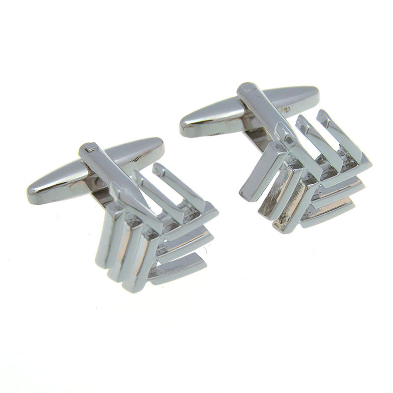 Plain Colour Metal Cufflinks