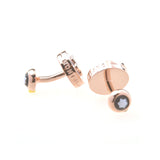 Enamel Dropping Glue Cufflinks
