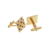 Crystal Zircon Cufflinks