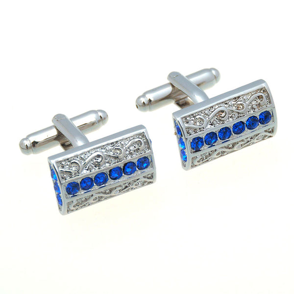 Crystal Zircon Cufflinks