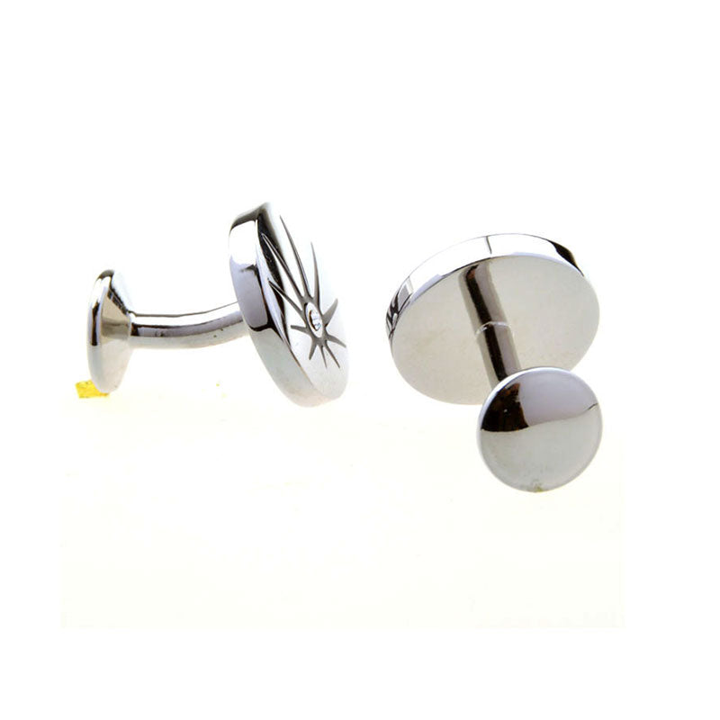 Enamel Dropping Glue Cufflinks