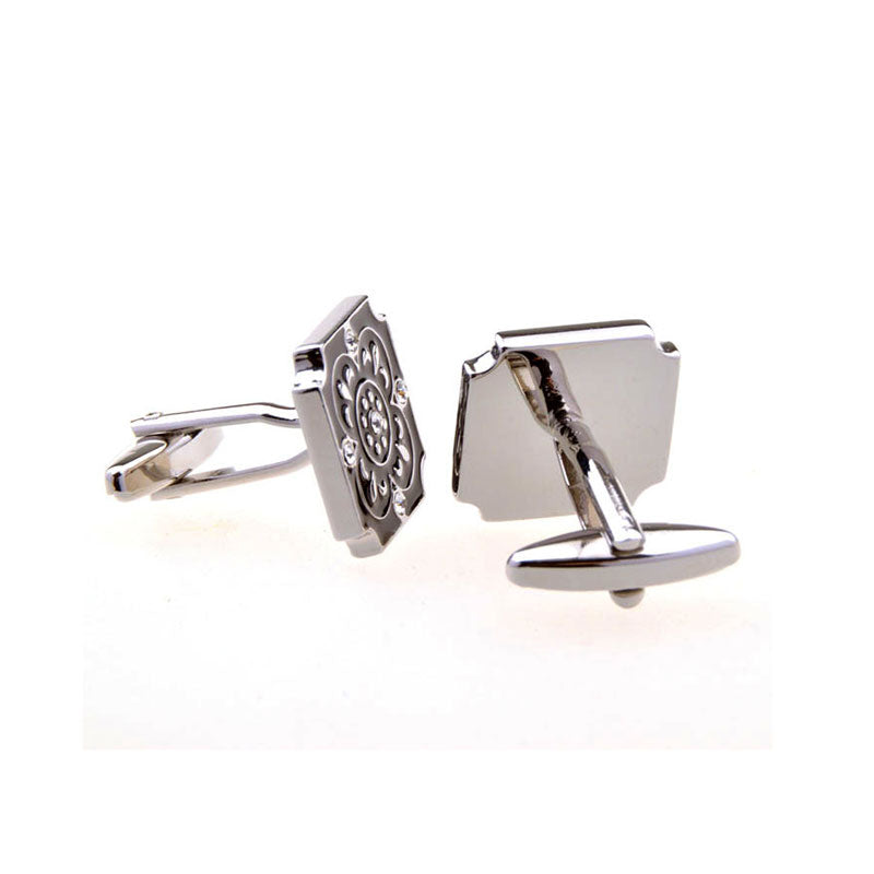 Enamel Dropping Glue Cufflinks