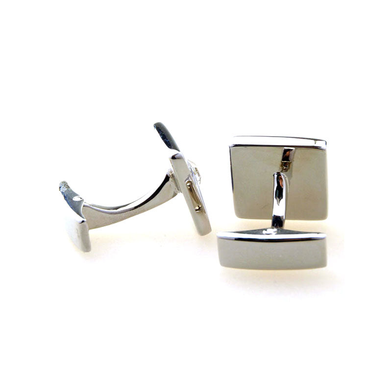 Crystal Zircon Cufflinks