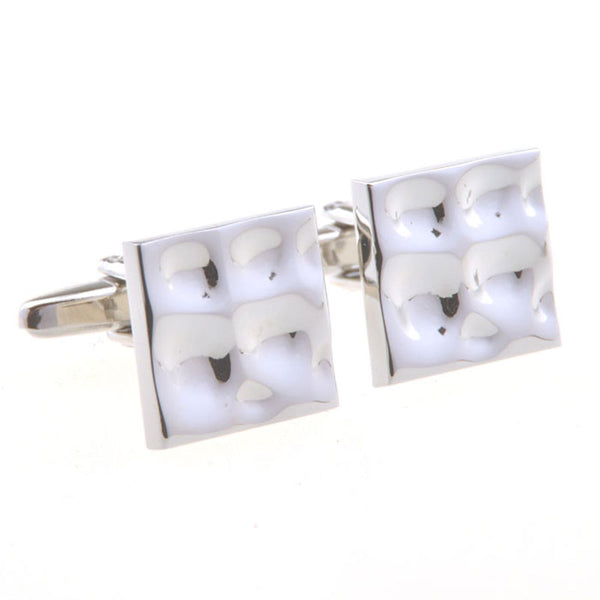 Plain Colour Metal Cufflinks