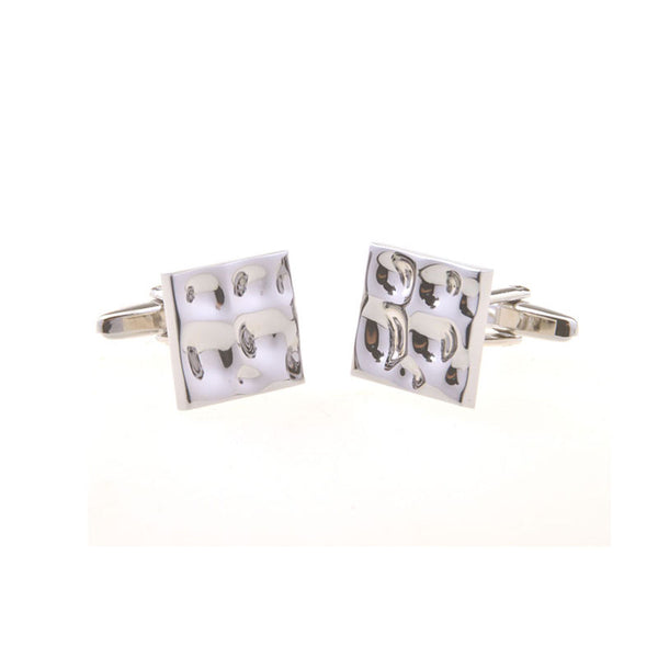 Plain Colour Metal Cufflinks