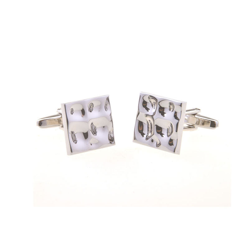 Plain Colour Metal Cufflinks