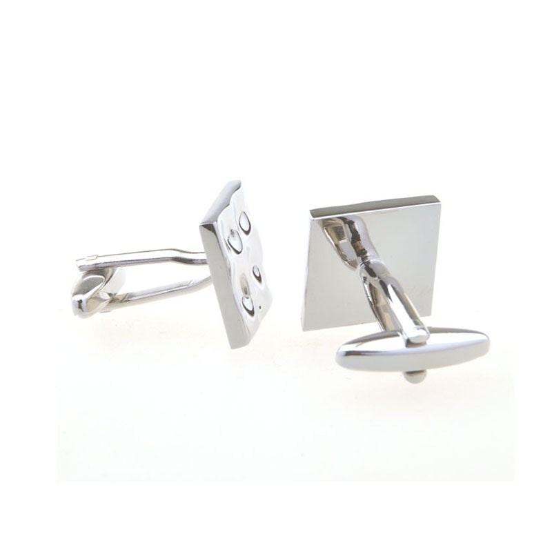 Plain Colour Metal Cufflinks